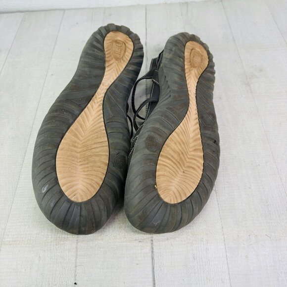 JBU By Jambu SYDNEY Gray Memory Foam Strappy Comfort Casual Flat Shoes Size 9 M - Picture 10 of 16